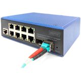 Digitus - DN-651157 - Netwerkschakelaar - Zwart - 8 Poorten + 2 SFP Uplinks