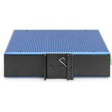 Digitus - DN-651161 - Beheerde Gigabit Ethernet PoE Schakelaar - Zwart - 12 Havens, 10G Uplink, Ondersteunt PoE tot 30W