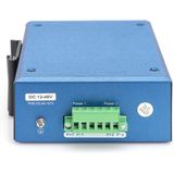 Digitus - Fast Ethernet Industrial - Switch - Zwart - 8+2 Poorten, 100 Mbps, 2 Gigabit SFP-slots
