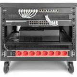 Digitus DN-48000 rack 8U Vrijstaande rek Zwart