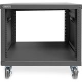 Digitus DN-48000 rack 8U Vrijstaande rek Zwart