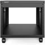 Digitus DN-48000 rack 8U Vrijstaande rek Zwart