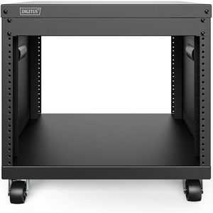 Digitus DN-48000 rack 8U Vrijstaande rek Zwart