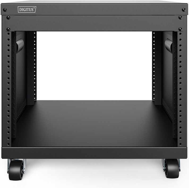 Digitus DN-48000 rack 8U Vrijstaande rek Zwart