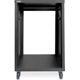 Digitus DN-48001 rack 16U Vrijstaande rek Zwart