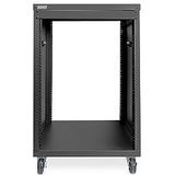 Digitus DN-48001 rack 16U Vrijstaande rek Zwart