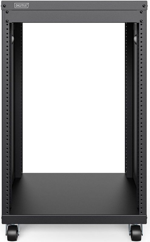 Digitus DN-48001 rack 16U Vrijstaande rek Zwart