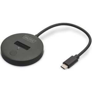 DIGITUS M.2 NVMe/SATA USB-C Dockingstation - USB 3.2 Gen2-10 Gbit/s - M.2 2242, 2260, 2280 & 22110 - max. 4TB capaciteit - voor pc, laptop, gameconsoles - hot-swappable