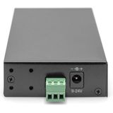 DIGITUS - 4-Poorts USB-Hub - Zwart - USB 3.0 - 5 Gbps - 15 kV ESD-bescherming