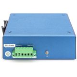 Digitus - Dn-651152 - Netwerk-switch - Zwart, Blauw - Unmanaged Gigabit Ethernet
