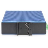 Digitus - Dn-651152 - Netwerk-switch - Zwart, Blauw - Unmanaged Gigabit Ethernet
