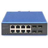 Digitus - Dn-651152 - Netwerk-switch - Zwart, Blauw - Unmanaged Gigabit Ethernet