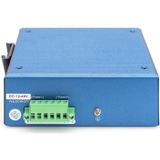 Digitus - Dn-651153 - Netwerk-switch - Zwart - Blauw - Unmanaged - 8 Gigabit Ethernet-poorten - 4 PoE-geschikte poorten