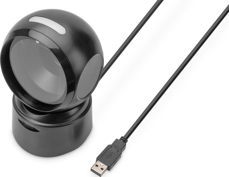 Digitus - 2D Barcode Scanner - Zwart - 200 Scans per Minuut