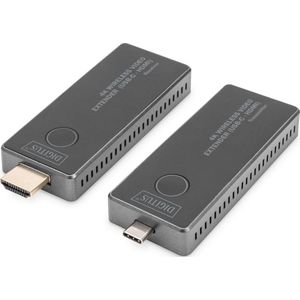 Digitus - DS-55324 - Audio/Video Extender - Zwart - HDMI