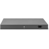 DIGITUS - 19-Inch PoE Netwerkswitch - 16-Poorts Gigabit + 2-Poorts Gigabit SFP - Onbeheerd - Zwart - 250W PoE Power Budget