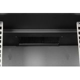 DIGITUS - Netwerkkast 10 Inch - 12 UH - Wandmontage - Zwart - Serie SOHO Pro