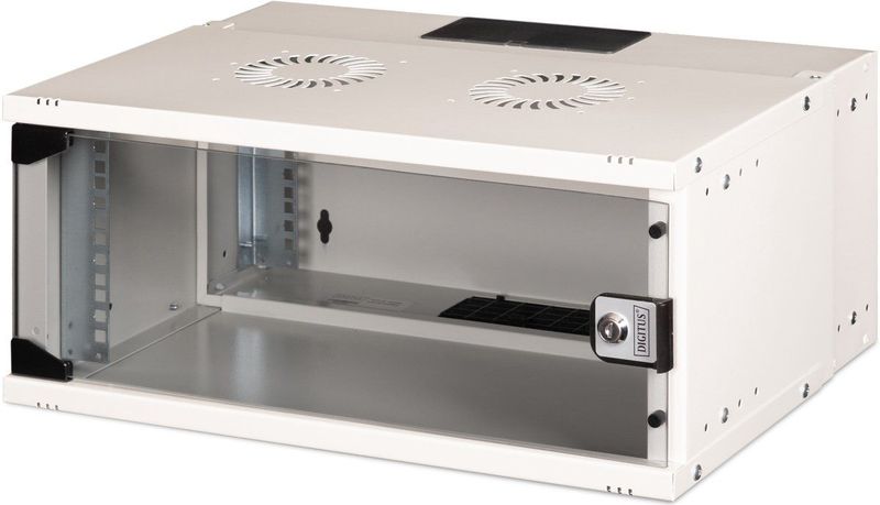 Digitus DN-49200 rack 4U Wandrek Grijs