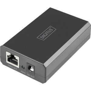Digitus PoE Adapter & Injector DN-95211 - 10/100/1000 Mbit/s - Zwart