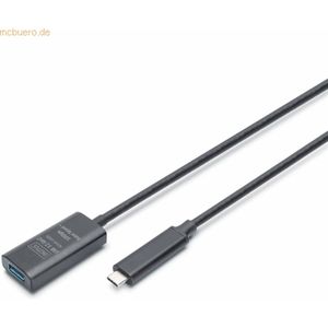 Assmann DIGITUS Aktives USB 3.2 Gen2 10G Verläng. USB-C - USB-A, 5m