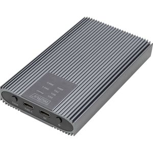 Digitus - DN-71559 - USB M.2 NVMe Clonestation - Grijs - Aluminium