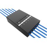 Digitus - Consolidatiepuntdoos - Netwerkaccessoires - 6-poorts Keystone modules met intelligente kabelmanager