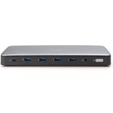 DIGITUS USB-C Docking Station - 13 Poorten - Grijs - Multiport Hub