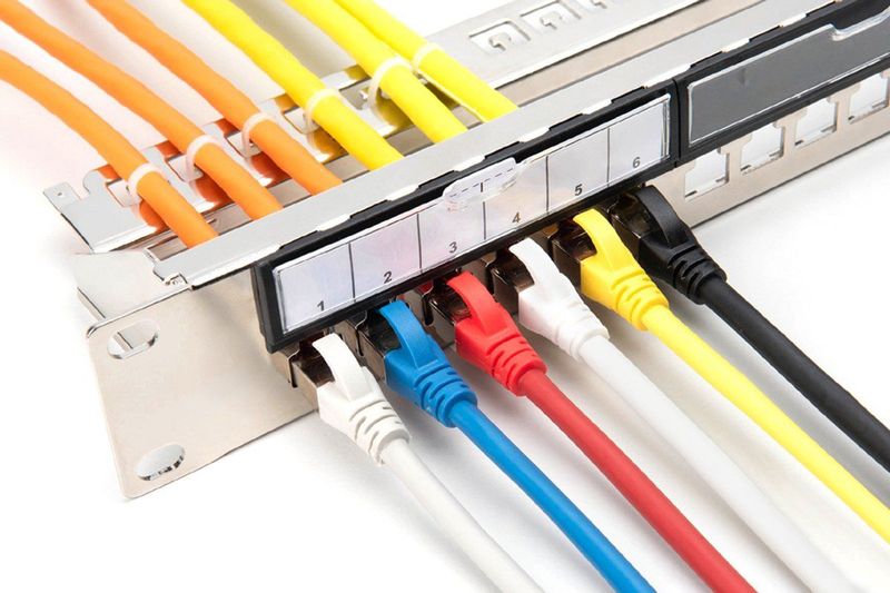 Digitus - Modulair Patchpaneel - 24-Poorts - Zwart - Gegalvaniseerd Staal - 1U