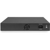 DIGITUS DN-80112-2 - Gigabit Netwerkswitch - 16 Poorten - Onbeheerd - Zwart