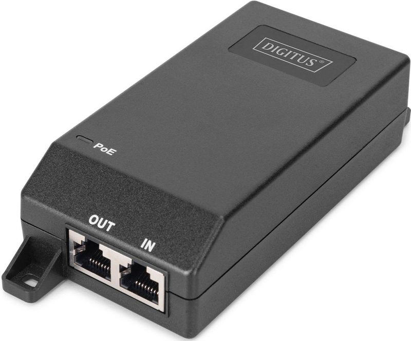Digitus - Gigabit Ethernet PoE+ Injektor - 802.3at - 30 W