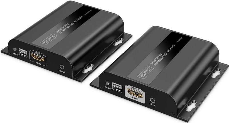 Digitus - HDMI IP POE Extender Set - 4K/60Hz - Video Omzetters