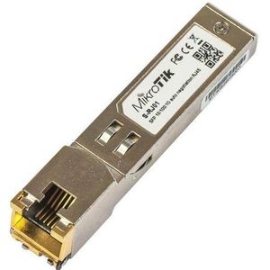Mikrotik - S-RJ01 - Netwerkmodule - Robuuste Full-Duplex Prestaties - 10/100/1000 Mbit/s