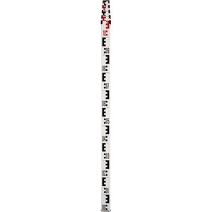 NEDO Teleskopnivellierlatte L.1,22-5m Teilung Rücks.2 m.Libelle - 345122-637