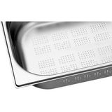 Bartscher - A102100 - GN Bak - Zilver - 6,5L - Geperforeerd