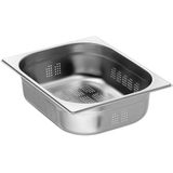 Bartscher - A102100 - GN Bak - Zilver - 6,5L - Geperforeerd