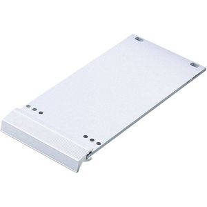 Fischer Elektronik 10132093 Frontplaat Aluminium Zilver (mat, geëloxeerd) 1 stuk(s)