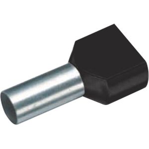 Vogt Verbindungstechnik 470509D Dubbele adereindhuls 2.50 mm² Deels geïsoleerd Grijs 100 stuk(s)