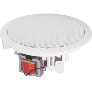Renkforce CL-130RT ELA Wandeinbaulautsprecher 45 W 100 V Weiß 1 Stück
