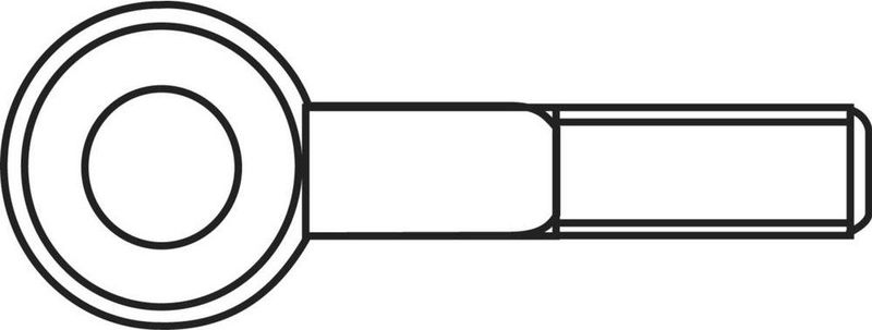 Ringschraubösen 15 mm Stahl verzinkt 50 St. - Toolcraft