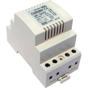 Comatec - TBD202012P - DIN-rail Netvoeding - Grijs - ABS - 20 V/AC 1.6 A 20 W