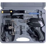 TOOLCRAFT SK 3000 Soldeerboutset 230 V 100 W Vernikkelde soldeerpunt Incl. soldeerpistool, Incl. uitrusting, Incl. derd