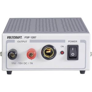 VOLTCRAFT FSP 1207 Labvoeding, vaste spanning 11 - 15 V/DC 7 A 105 W Aantal uitgangen: 1 x