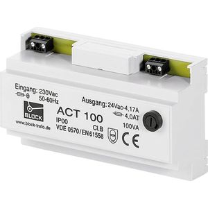 Veiligheidstransformator - 230V AC - 24V AC - 25VA - ACT-serie