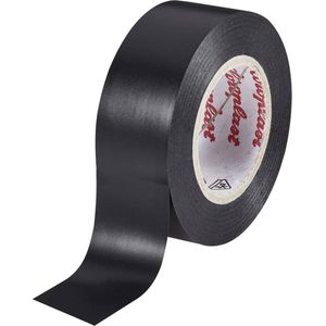 Coroplast 302-25-19BK PVC-plakband Zwart (l x b) 25 m x 19 mm 1 stuk(s)