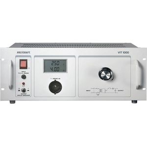 VOLTCRAFT VIT 1000 Lab-scheidingstrafo, instelbaar 1 - 250 V/AC