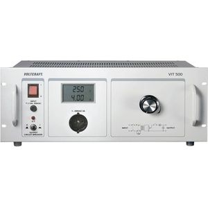 VOLTCRAFT VIT 500 Lab-scheidingstrafo, instelbaar 1 - 250 V/AC