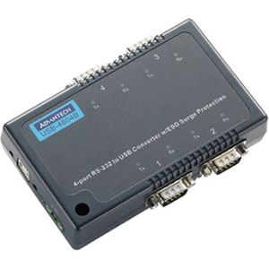 Advantech USB-4604B-AE Interfaceconverter RS-232, USB Aantal uitgangen: 4 x 12 V/DC, 24 V/DC, 48 V/DC