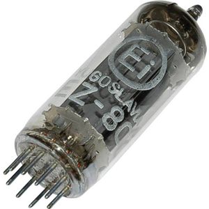 No Name 6 V 4 EZ 80 = 6 V 4 elektronische buizen dualgelijkrichter 250 V 90 mA aantal polen: 9 sockets: Noval inhoud 1 st