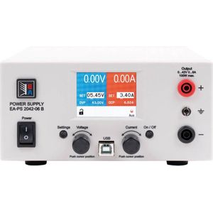 EA Elektro Automatik EA-PS 2042-06B Labvoeding, regelbaar 0 - 42 V/DC 0 - 6 A 100 W USB Op afstand bedienbaar Aantal ui