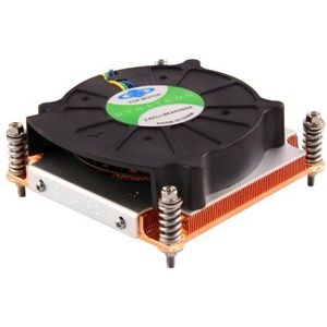 Dynatron K199 Processorkoeler, ventilator en radiatoren (processor, koeler, 8 cm, LGA 1156 (sokkel H), 1000 rpm, 5000 rpm)